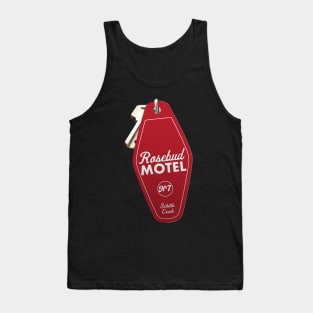 Schitt's Creek Rosebud Motel Key Tag Room 7, Retro design in red Tank Top